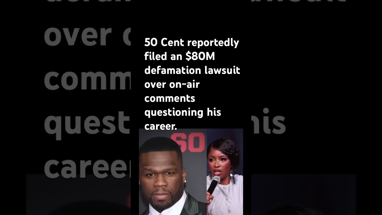 50 Cent files defamation lawsuit#50Cent #CelebrityNews #Defamation #LegalDrama #Trending