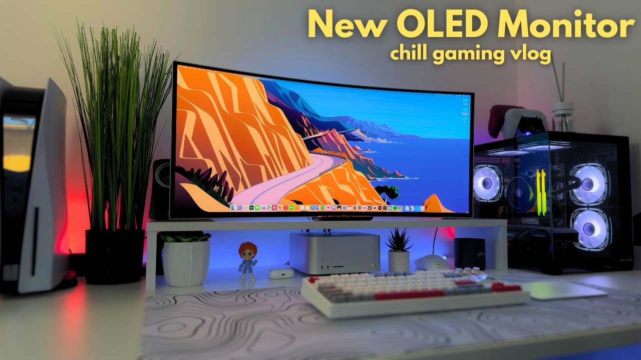 Setting Up My New Samsung Odyssey G8 OLED 34
