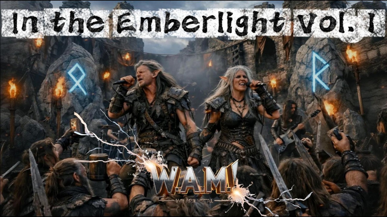 Epic Fantasy Heavy Metal Full Album – In the Emberlight | W.A.M.! Elven Rogue Concert