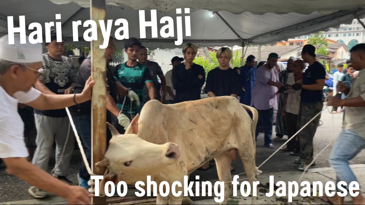 NON MUSLIM JAPANESE SHOCKED BY FIRST TIME HARI RAYA HAJI
