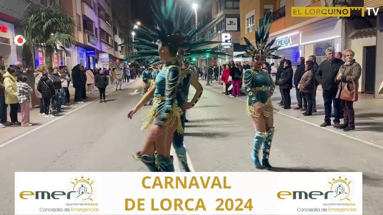 Gran desfile del carnaval de Lorca, 2024 en directo