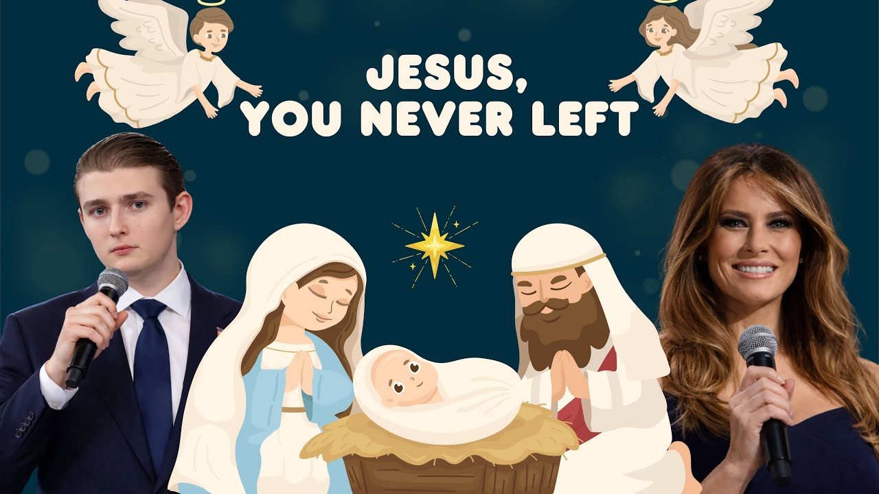 Barron Trump & Melania Trump – JESUS, YOU NEVER LEFT | Candlelight Worship Audience | AI Cinematic