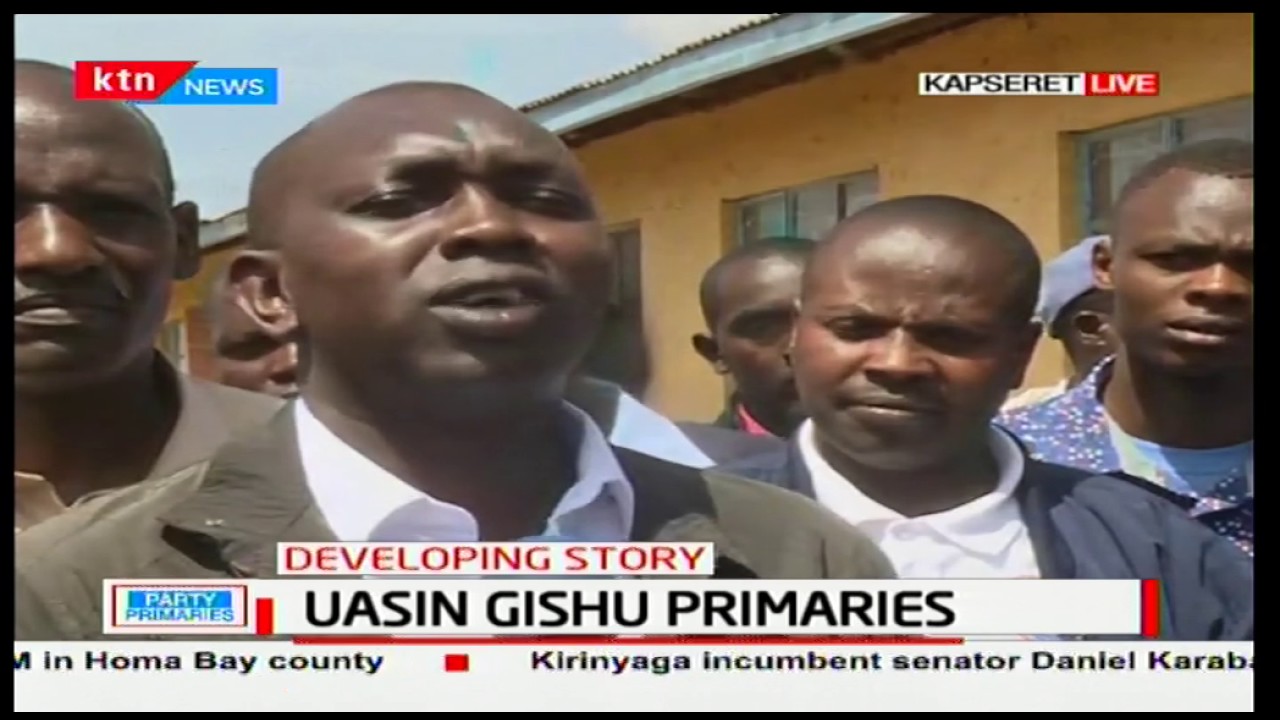 Kapsaret MP-Oscar Sudi sends a peaceful message across the nation during the party primaries