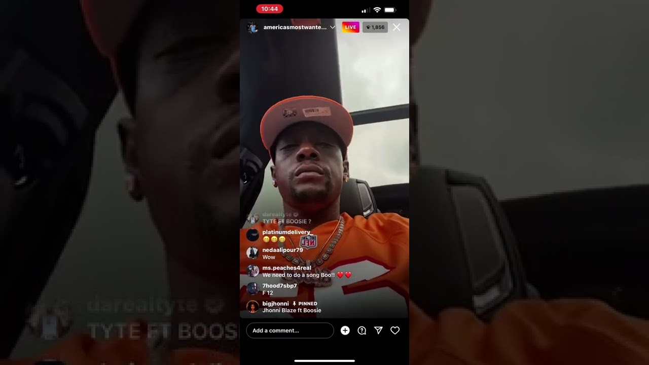 lil Boosie Live Getting Pulled Over