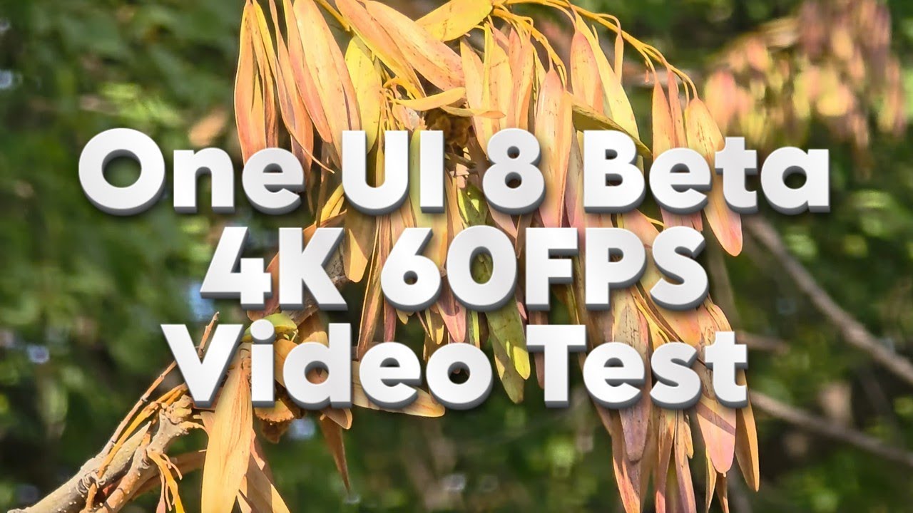 Samsung One UI 8 BYI3 S25 Ultra - 4K60FPS HDR 1x - 20x Video Test (before One UI 8 Stable)