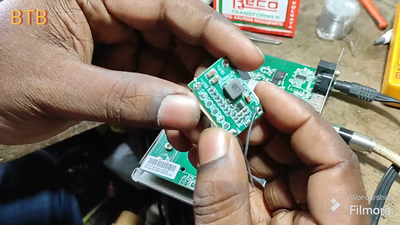 How to repair Dish TV HD set top box,HD dead box repair, Dead box repair. Box repair,DISH TV