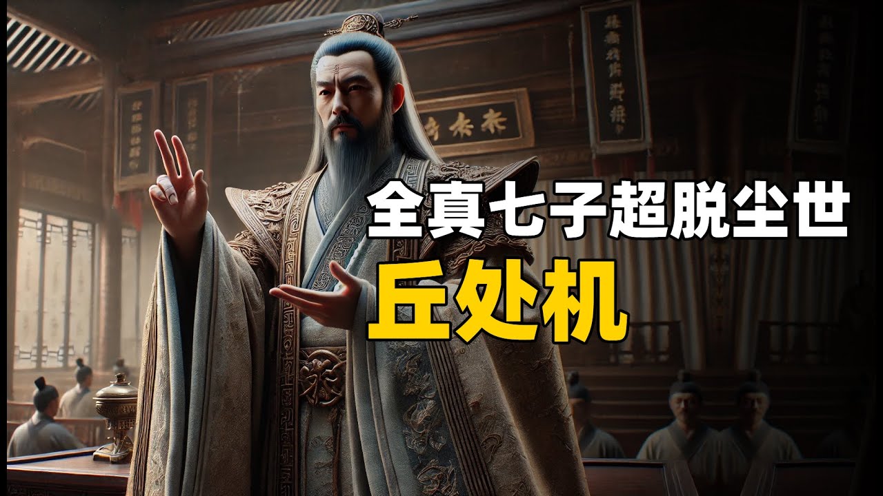 被稱為「活神仙」的全真七子丘處機！