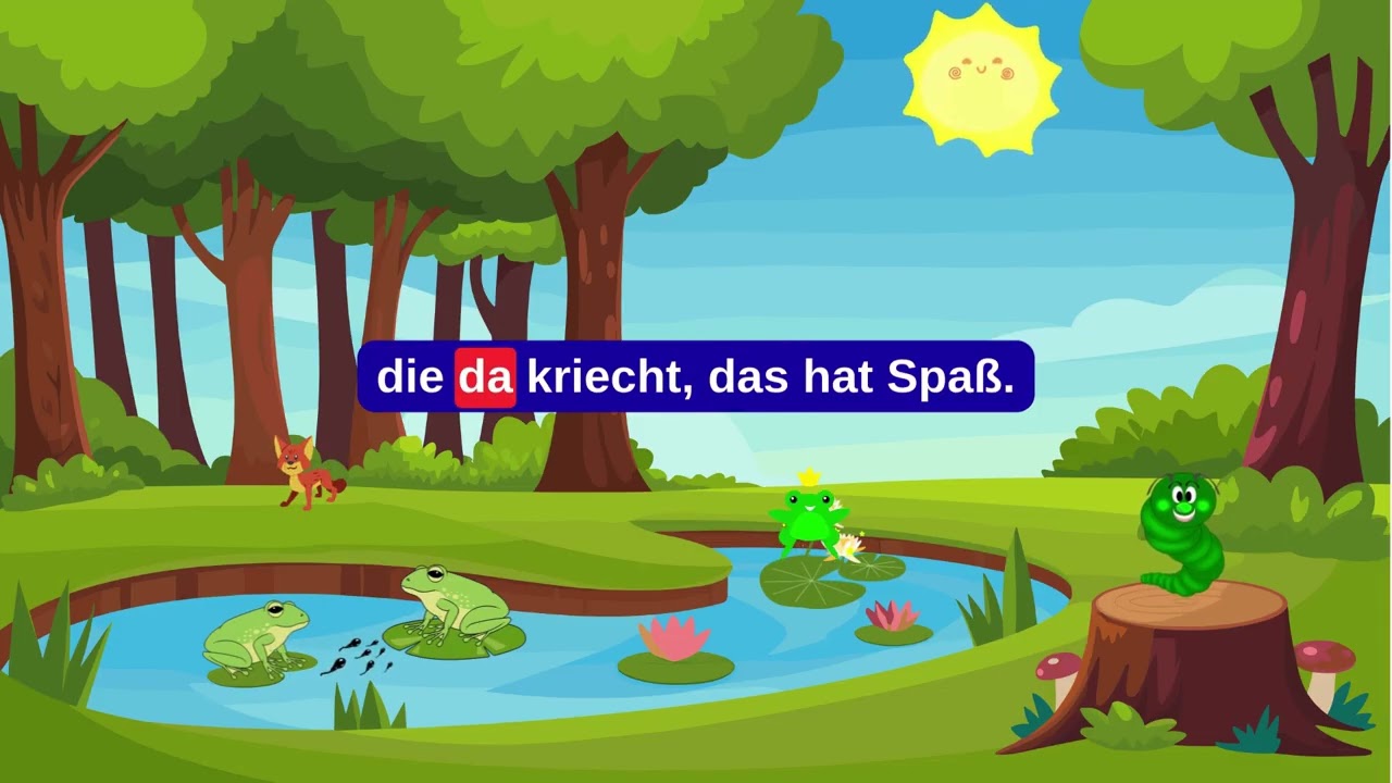 🎶 Kinderlied Bunte Farben | Das Farbenlied für Kinder 🎨
