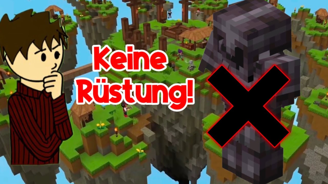 Gewinne ich Skywars ohne Rüstung?