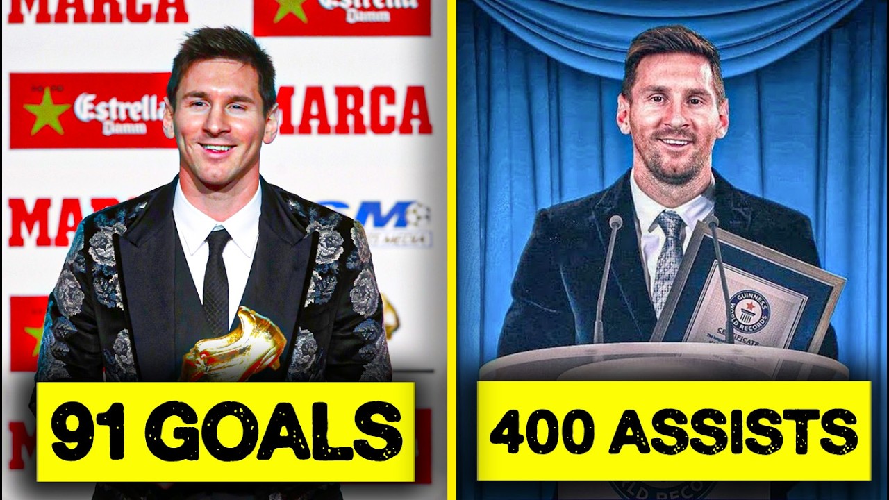 1 RECORD Messi Broke at EVERY Age