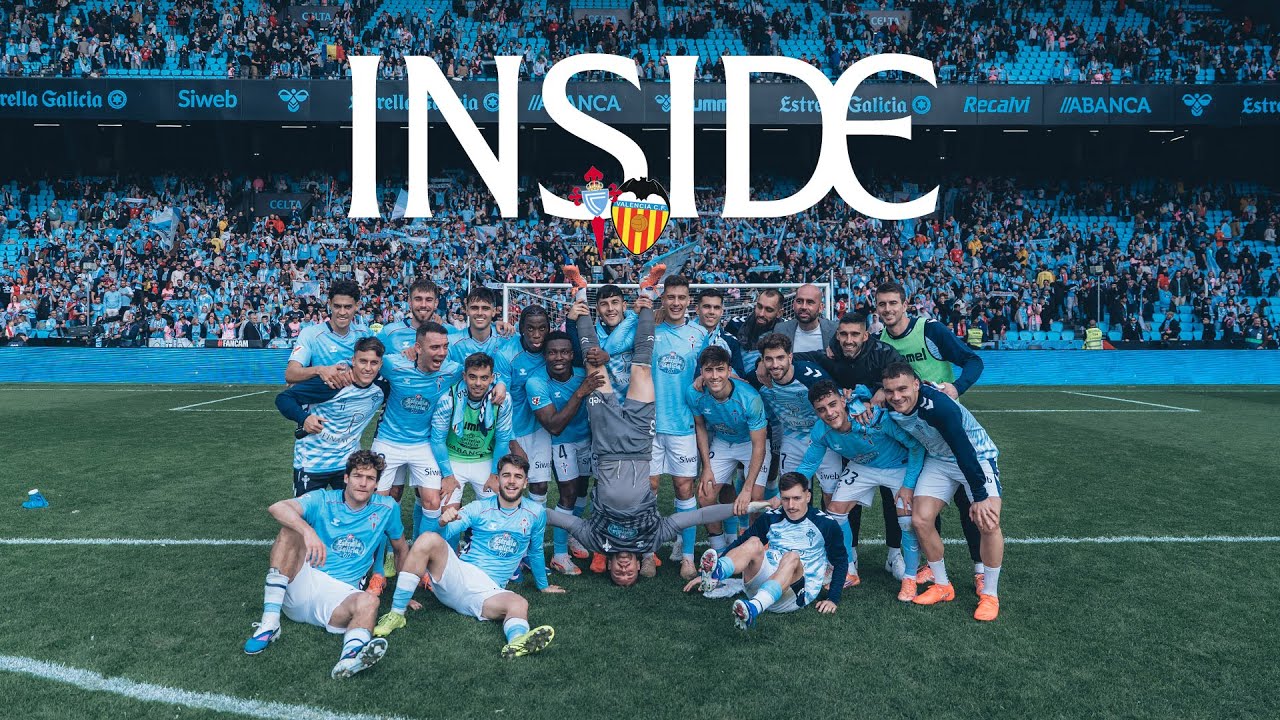 Gran TRIUNFO de Año Nuevo ante el Valencia 🩵🔥 Inside Celta 25/26