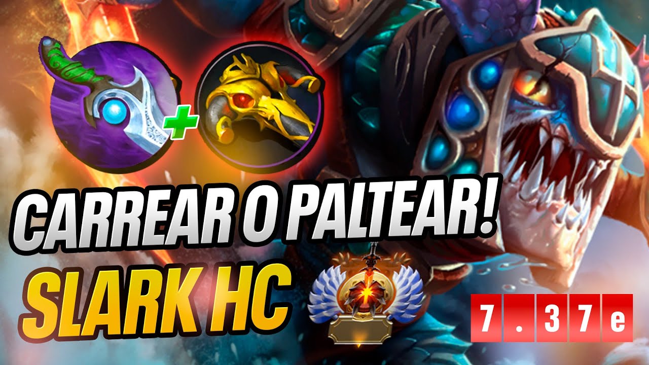 EN LATE GAME SOLO TIENES 2 OPCIONES CARREAR O PALTEAR CON SLARK  | GAMEPLAY DOTA 2