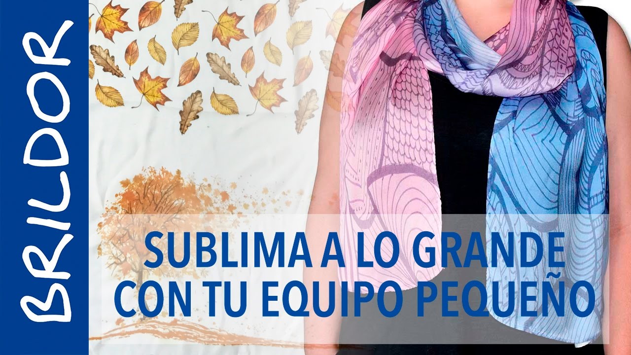 CÓMO SUBLIMAR productos GRANDES con tu equipo PEQUEÑO