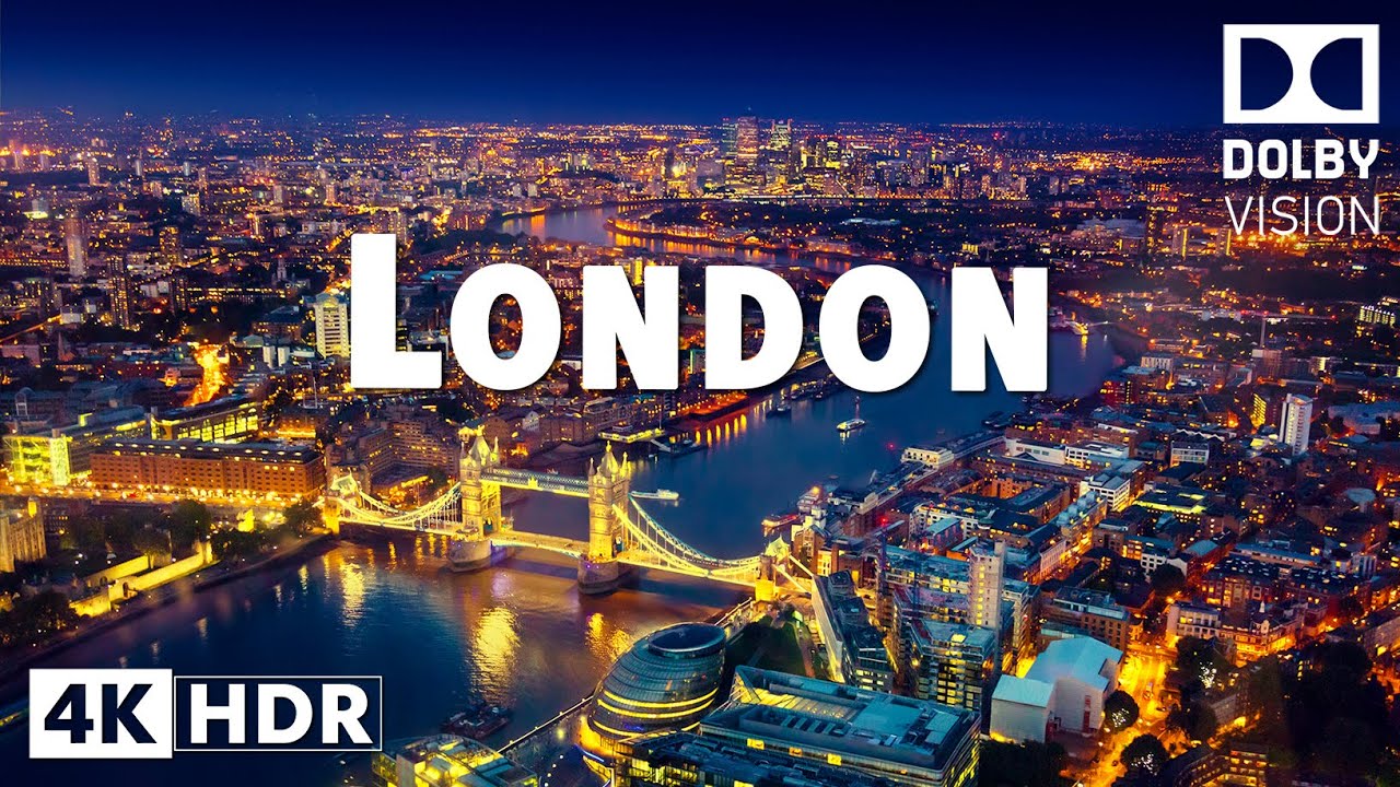 [4K]  LONDON &ndash; City of Dreams & Deep House Chill Nights