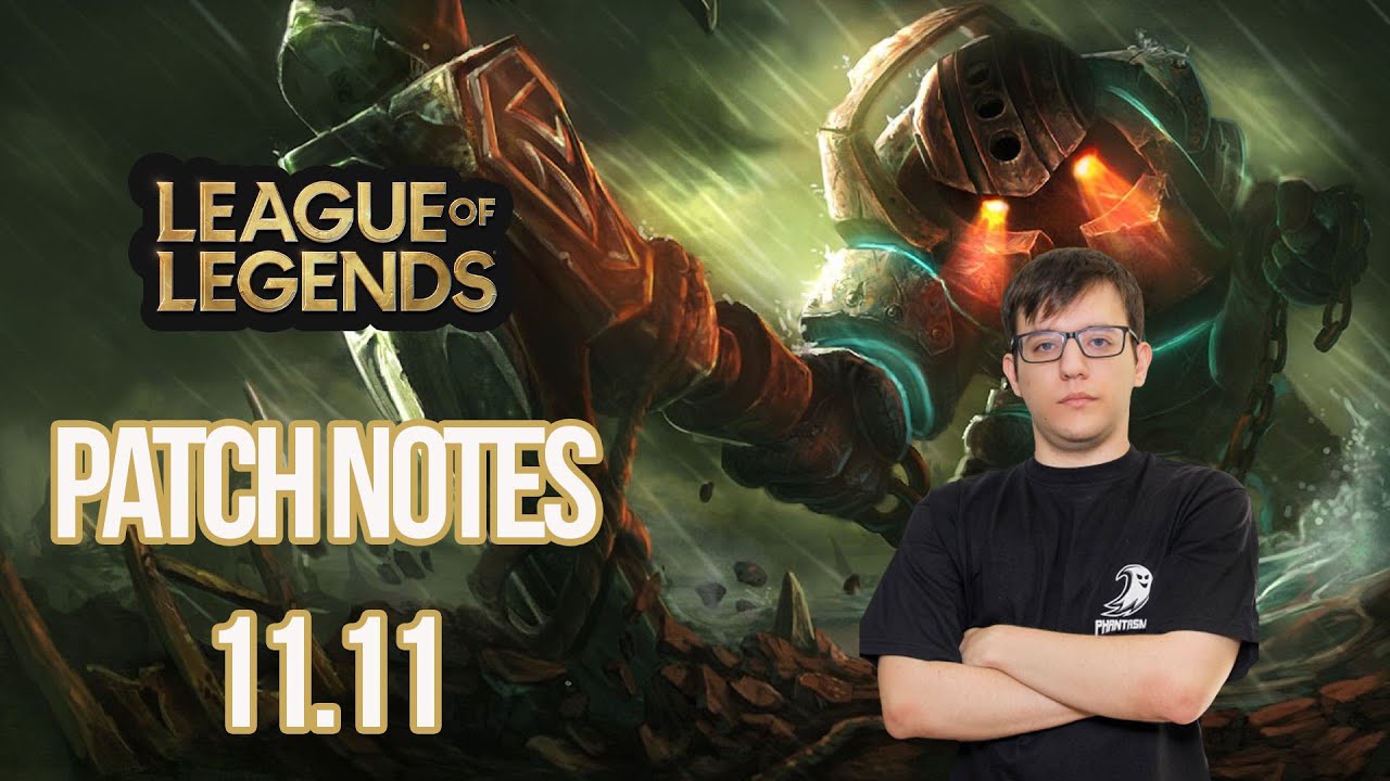 League Of Legends | Patch Notes 11.11 | Coach Nikolex
