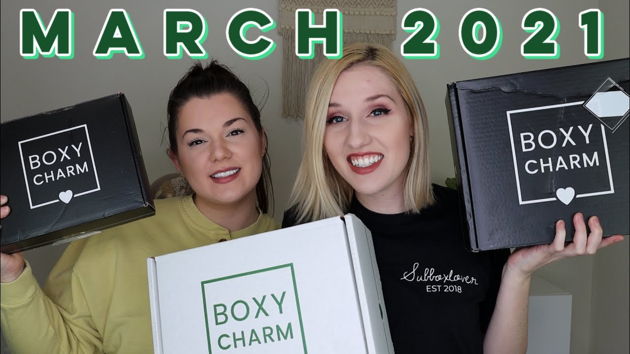 Boxycharm Base, Premium & Luxe Unboxing | March 2021