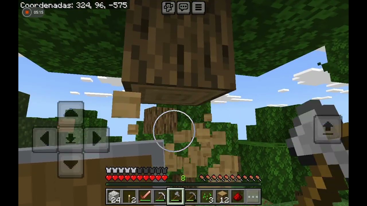Jugando Minecraft con @NUEVOTITANCAMERA