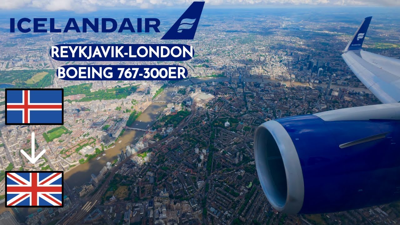 Icelandair Boeing 767-300ER | KEF-LHR | Economy