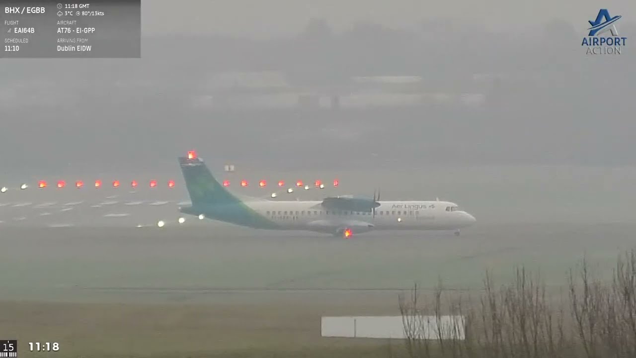 Plane spotting live from Birmingham Airport - BHX