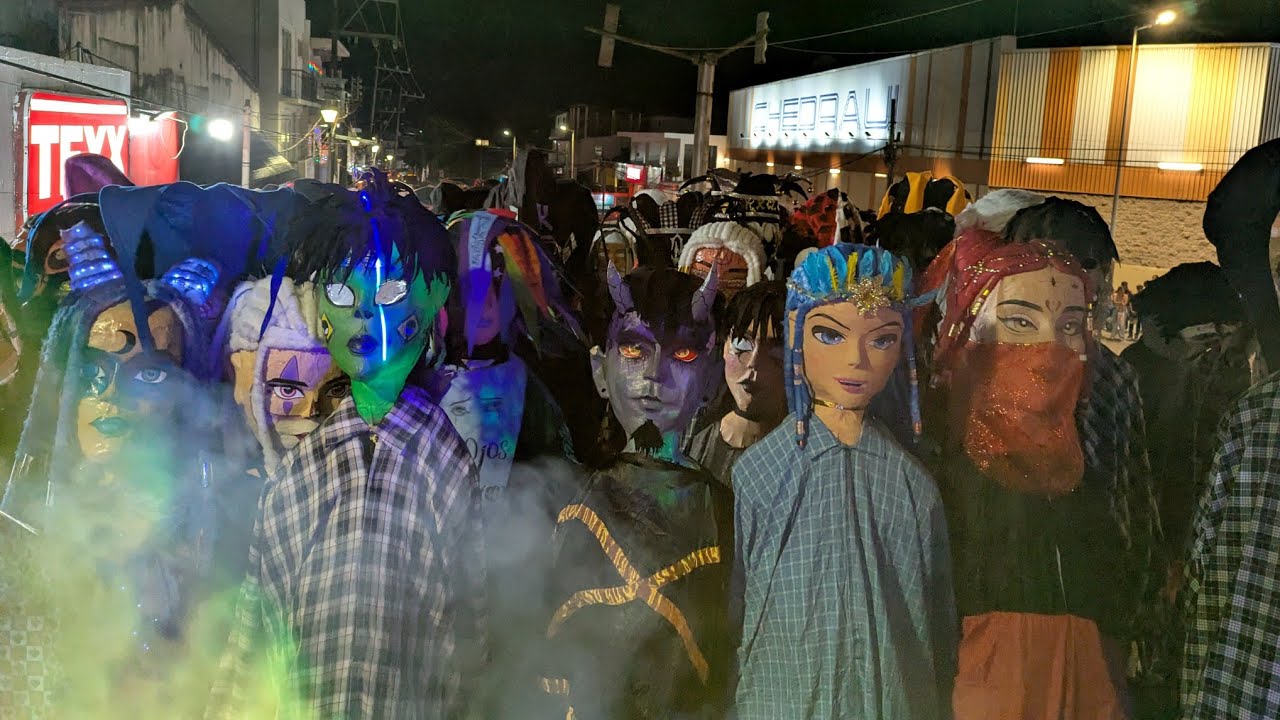 🔴MOJIGANGAS DE SAN ANDRES TUXTLA🔴 DIA 12 DE DIEMBRE BARRIO SAN FRANCISCO 2025🔴