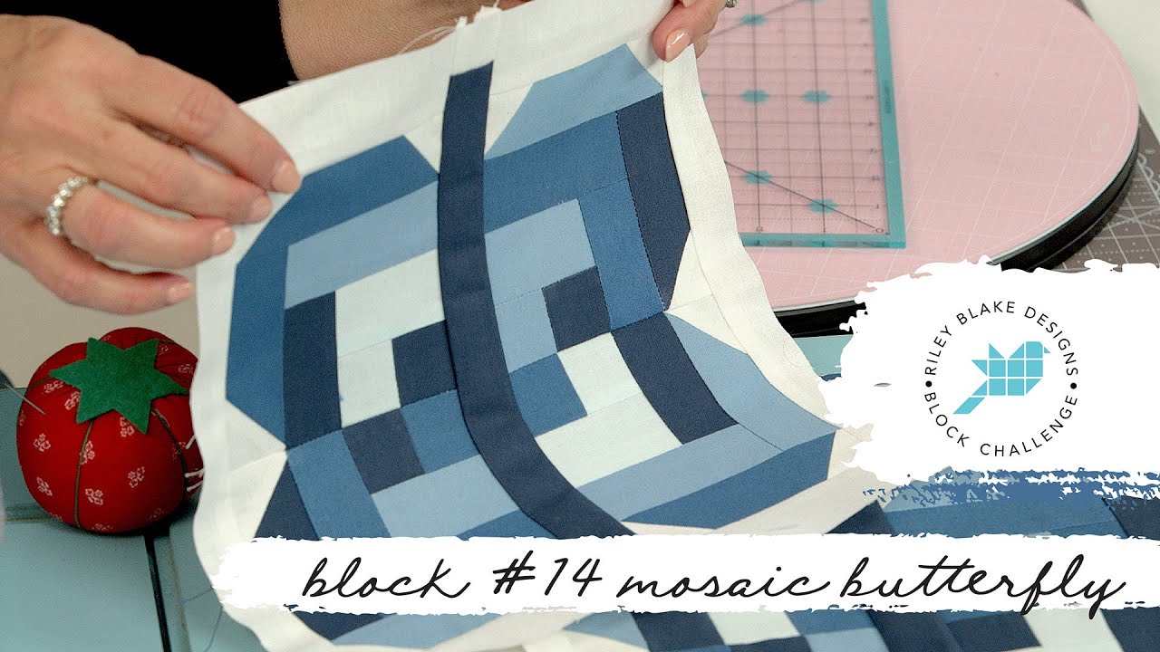 RBD Block Challenge 2022 #14: Mosaic Butterfly
