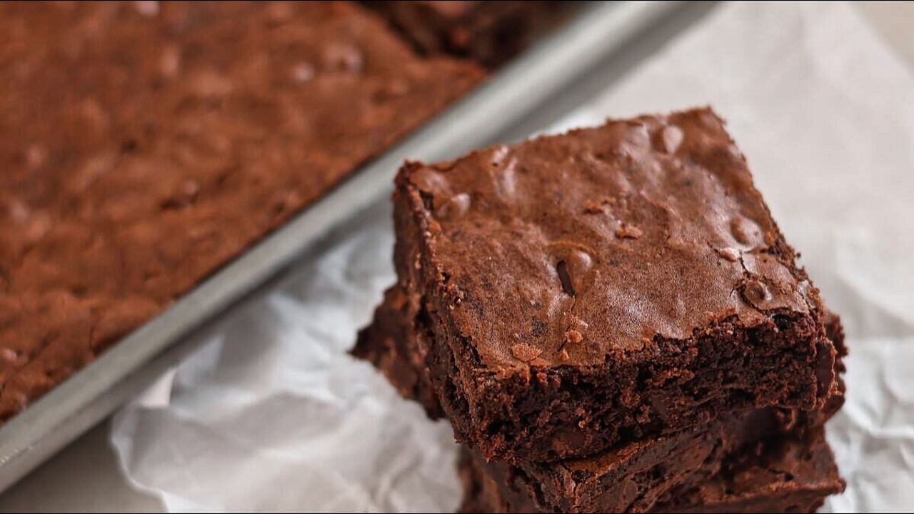 Get Ready for the Easiest GLUTEN FREE Sheet Pan Brownies Recipe EVER