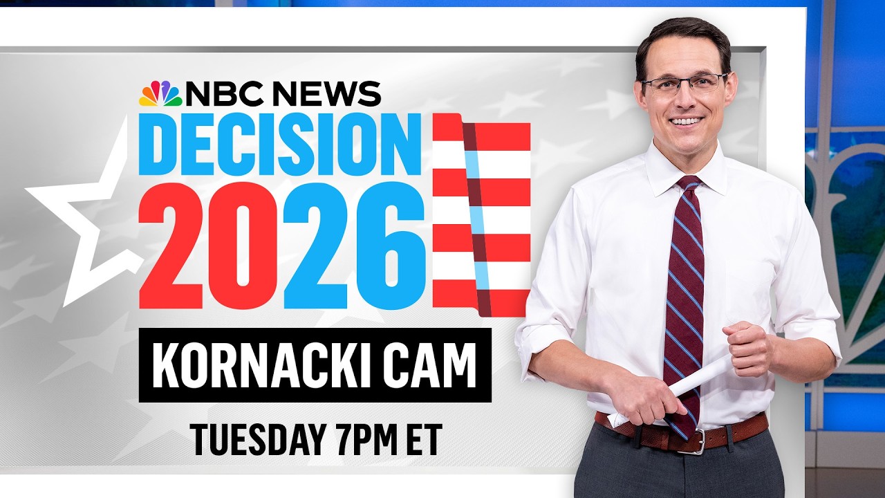 Watch Steve Kornacki analyze midterm primary election results | Kornacki Cam | NBC News