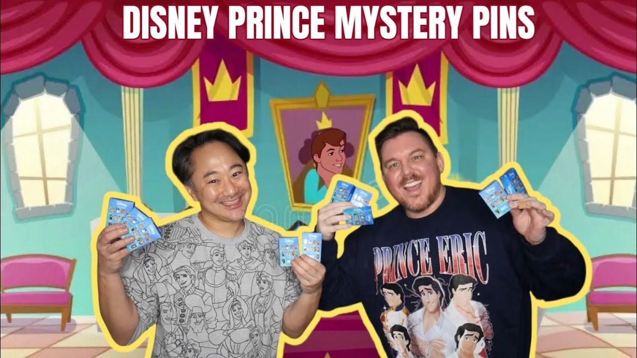 Распаковка загадочного значка Pink ala Mode Disney Prince Shields