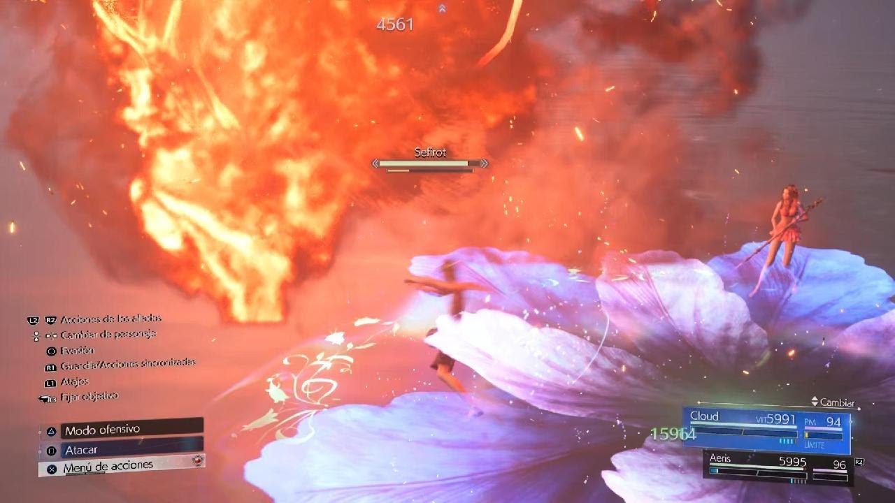 Final Fantasy VII Rebirth - Sephiroth En Dificil [Método Muy Fácil]