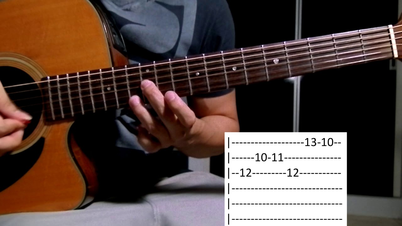 Na Ponta Ela Fica - MC Delano Aula Solo Violão (como tocar)