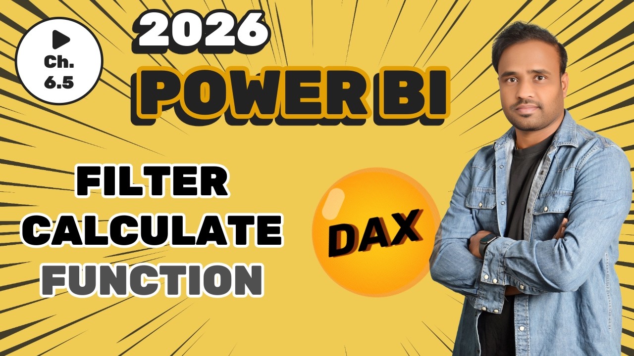 Power BI DAX — Функции фильтрации и вычислений — Полный курс Power BI 2026 — C6.5