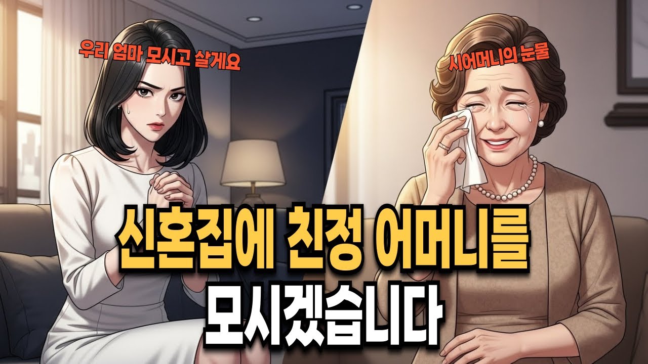 결혼 조건으로 신혼집에 친정어머니 모시겠다는 며느리