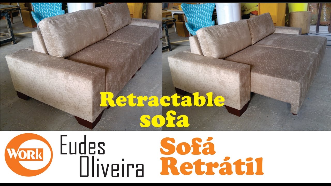 Sofá retrátil /  retractable sofa
