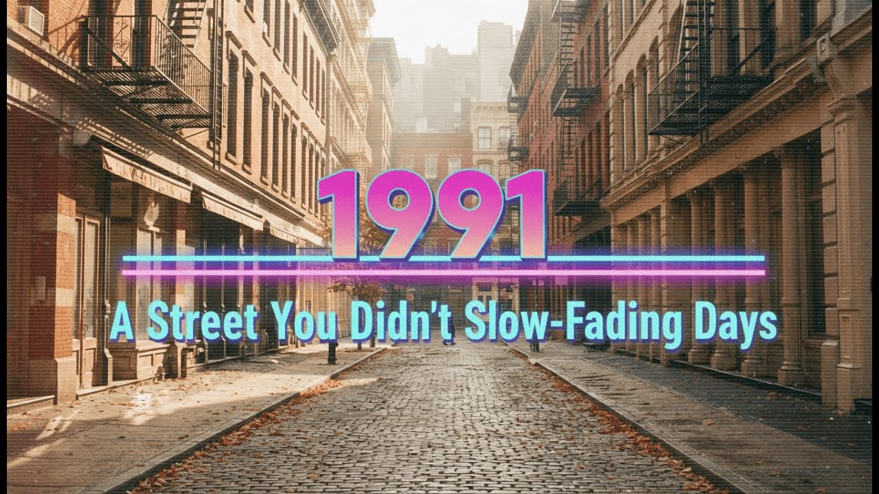 Назад в 1991 — Залитые солнцем переулки и медленно угасающие дни | Retrowave • Synthwave