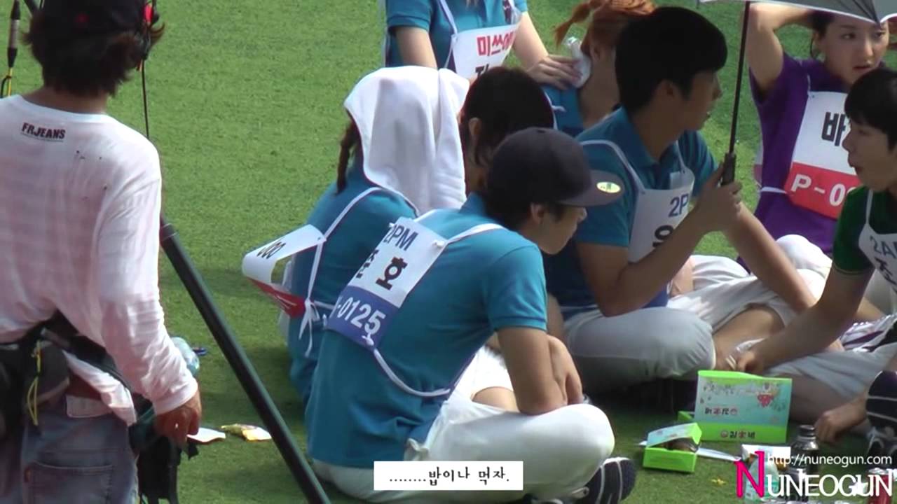 [DIGEST] 100914 MBC 추석특집 아이돌 운동회_준호직캠_By Nuneogun