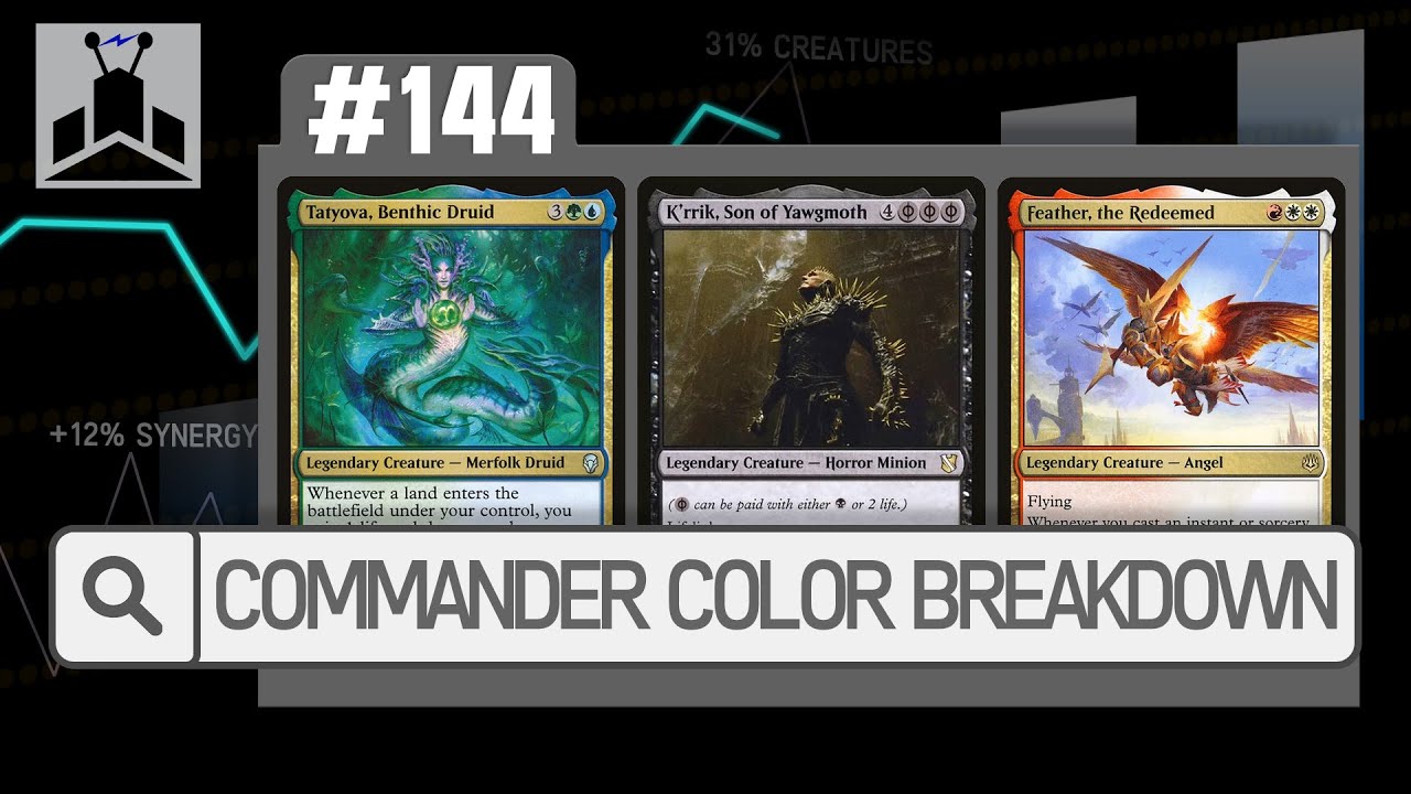 Commander Color Breakdown (AKA You're Wrong About Boros & Simic) | EDHRECast 144