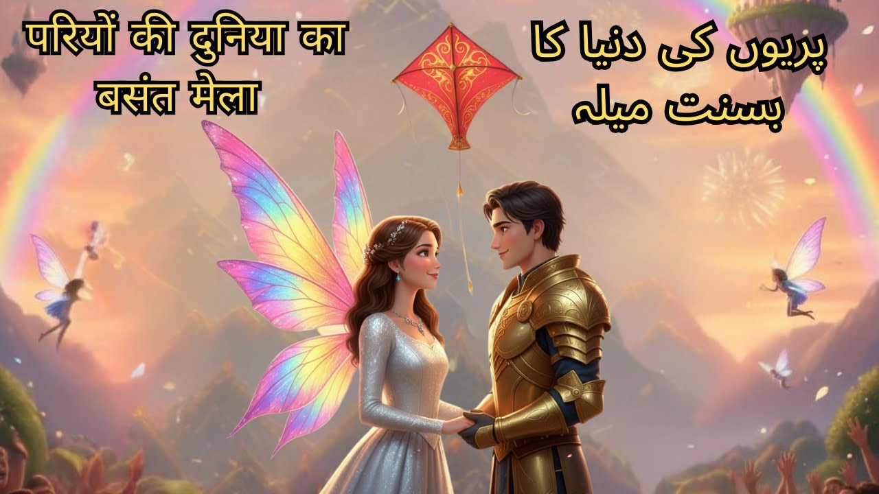 Pariyon Ki Duniya Ka Basant Mela | Princess & The Magical Red Kite | जादुई परियों की बसंत कहानी