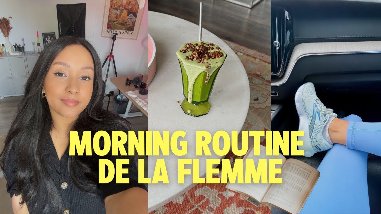 Créer une MORNING ROUTINE qui FONCTIONNE vraiment (pour les flemmards)