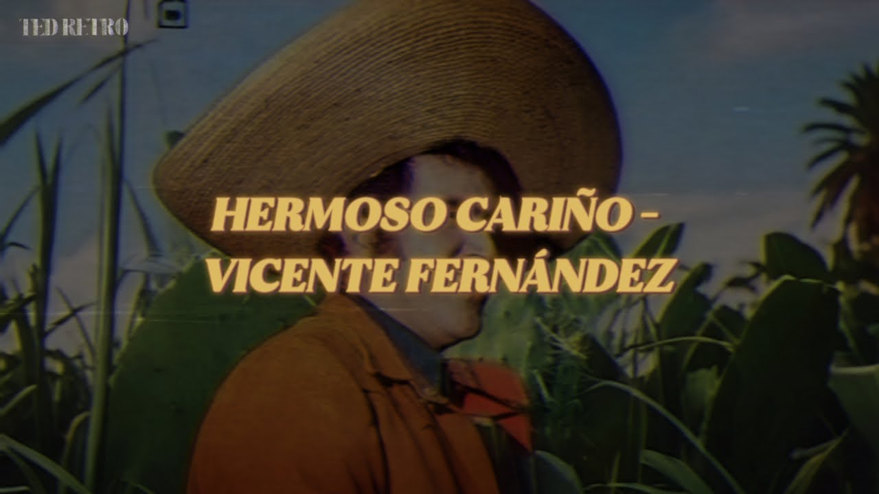 Vicente Fernández - Hermoso Cariño (Letra/Lyrics)