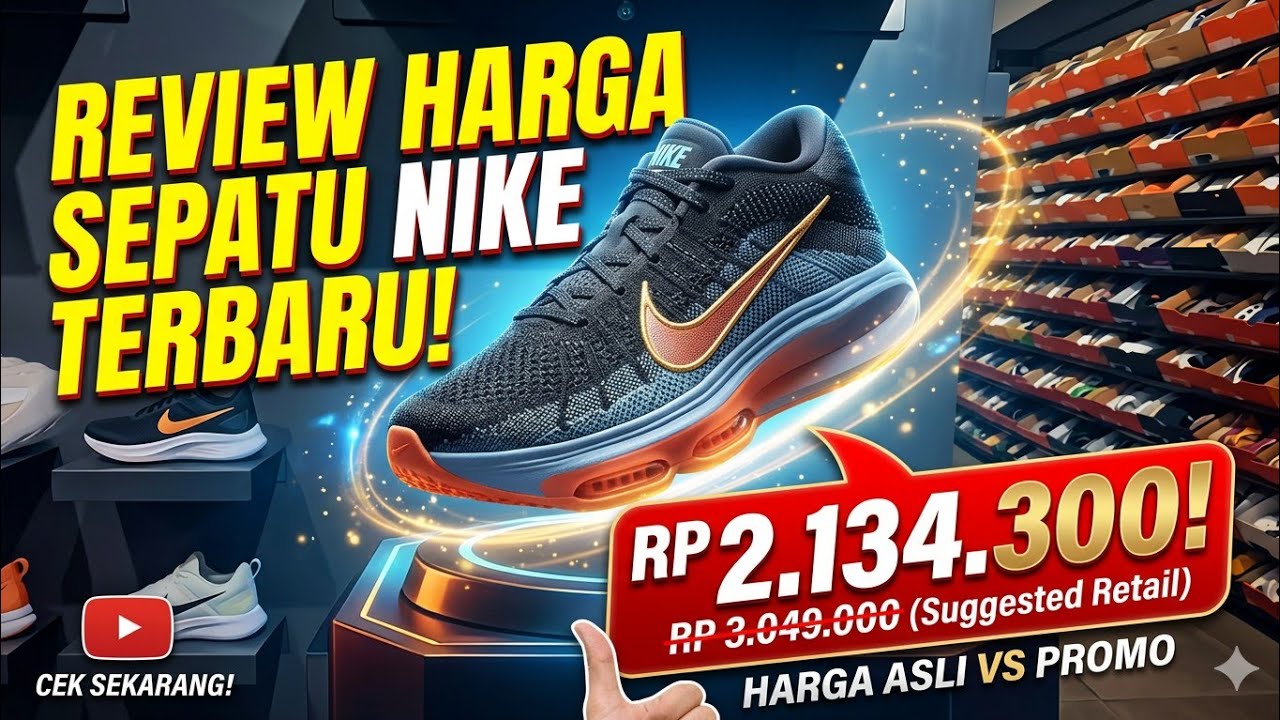 NIKE FACTORY STORE TERBESAR? Review Lengkap & Update Harga Sepatu Nike Karawang 2026