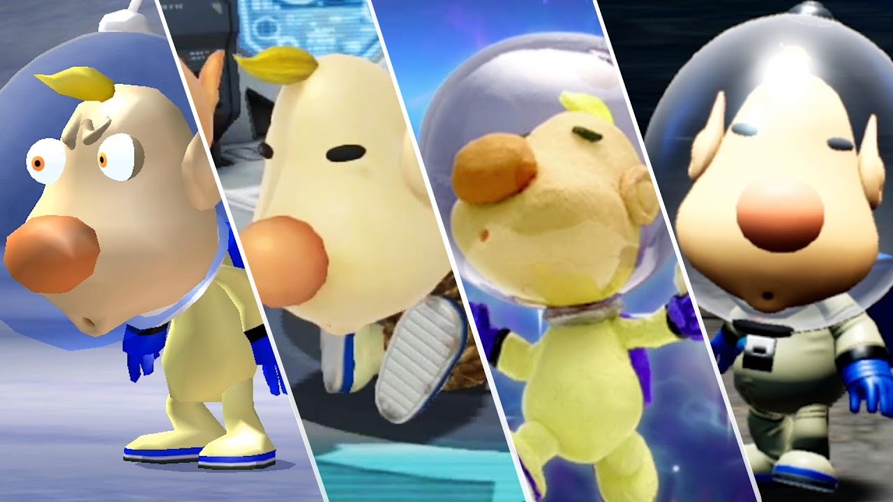 Evolution of Louie from Pikmin (2004 - 2023)