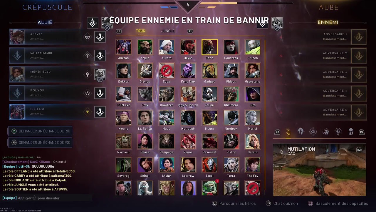 PREDECESSOR RANKED GAMEPLAY TEAM 5 SUUuuuuuuuuuu