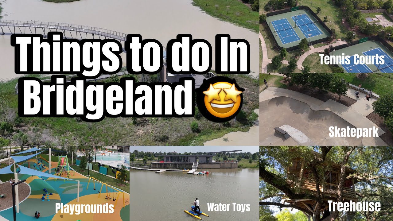 Bridgeland Amenities | Cypress, TX - Josey Lake, Dragonfly Park, Treehouse Park & many more!