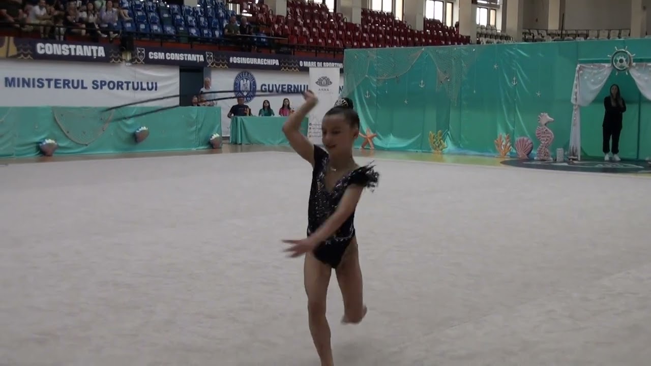 Sara Dan ACS Carla Ritmic Gim Brasov Rope CN Junioare II și III June 3 & 4 2023 Constanta