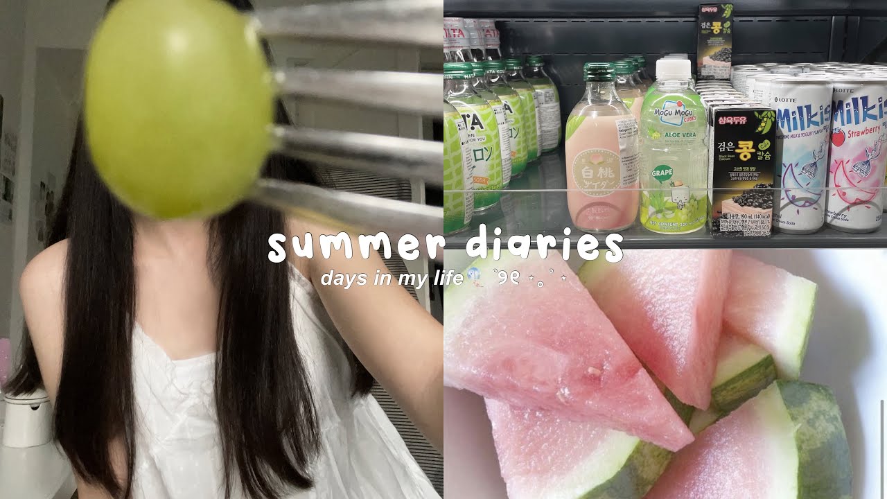 summer diaries🎐| shopping, yesstyle haul, summer outfit inspo, studying, productive