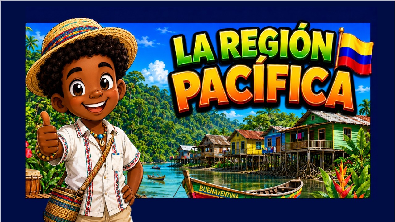 🇨🇴🌊🌴La regi&oacute;n pac&iacute;fica de Colombia🐸🐒