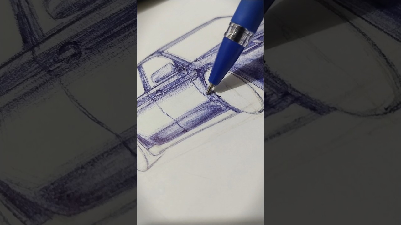 Sketching BMW M5 #art #bmw #sketch