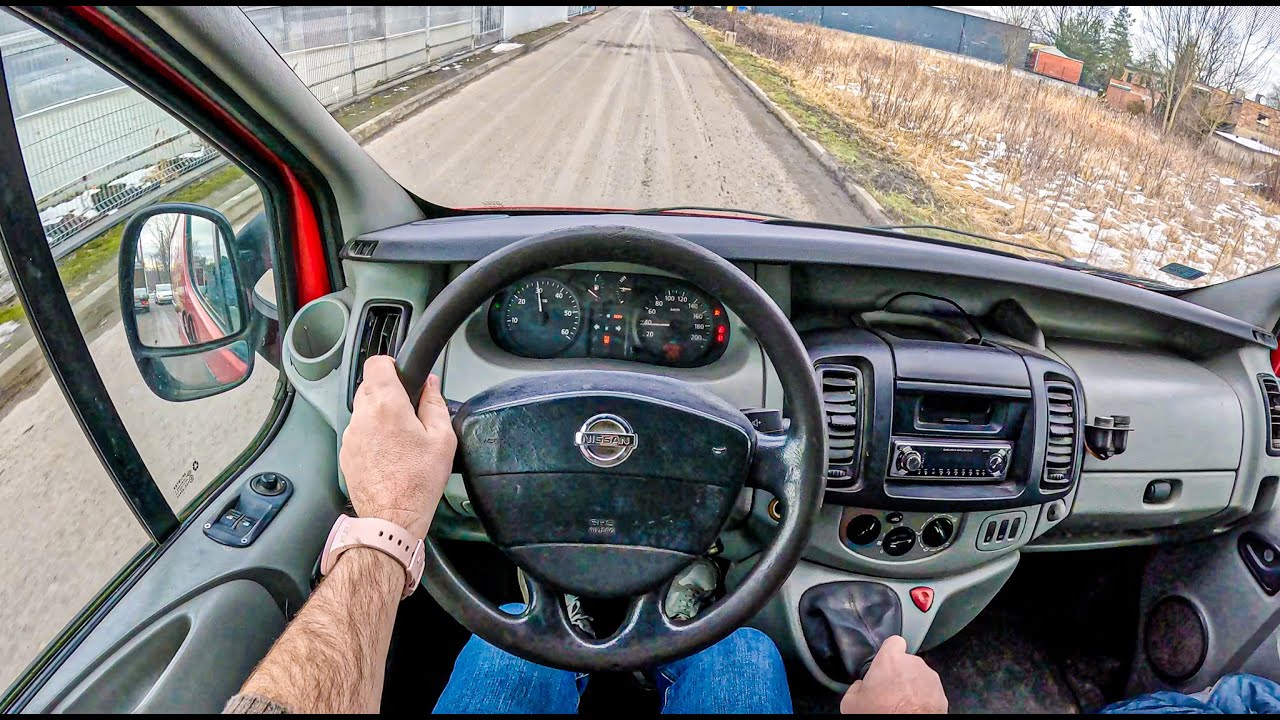 2004 Nissan Primastar 357 000 km (2.0 dCi 115 hp) | POV Test Drive #2346 Joe Black