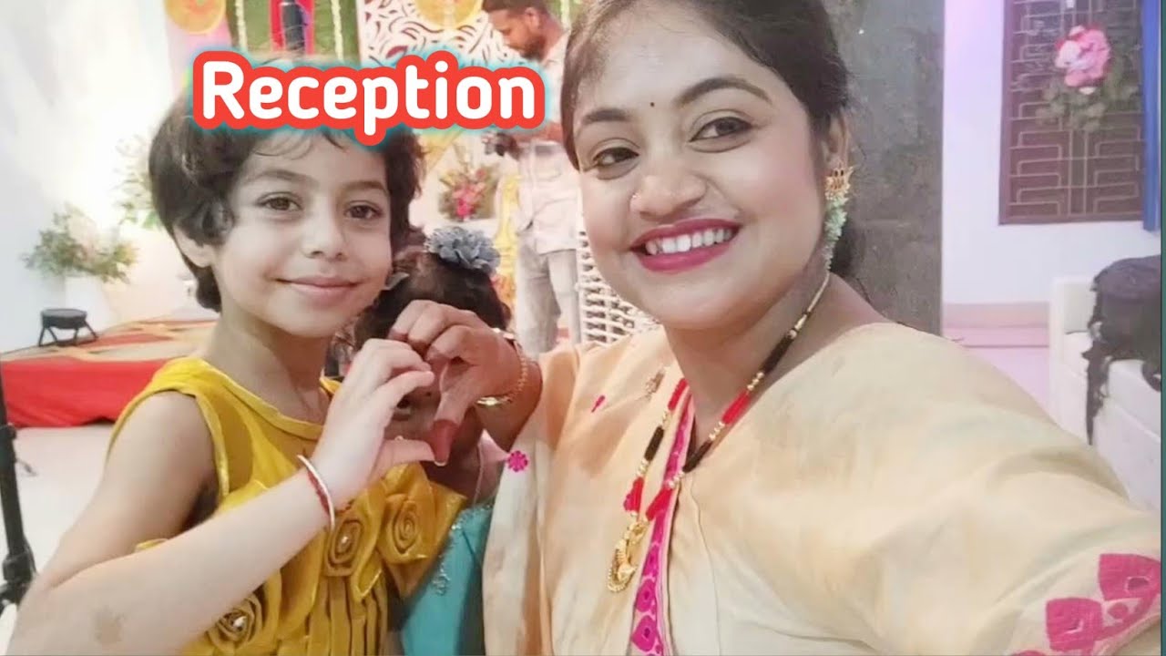 Reception 🤗|| Party 💃|| Assamese vlog|| wedding.