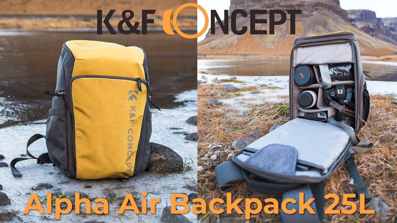 Poniendo a prueba la MOCHILA fotográfica Alpha Air | K&F CONCEPT